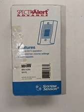 System Sensor Mhw Mini Horn,White