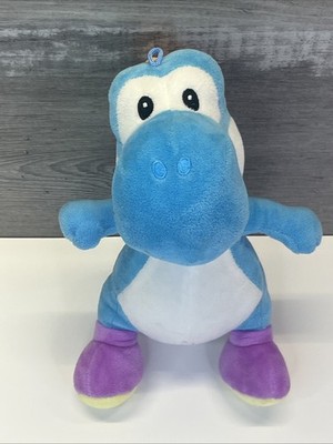 Blue Yoshi Plush 7.5'' All Star Collection Mario Bros Little Buddy Stuffed Animal