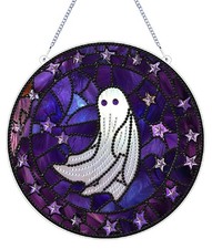 Gothic Ghost Halloween Diamond Art Kit Hanging Decor 5D DIY Wall Art Decor