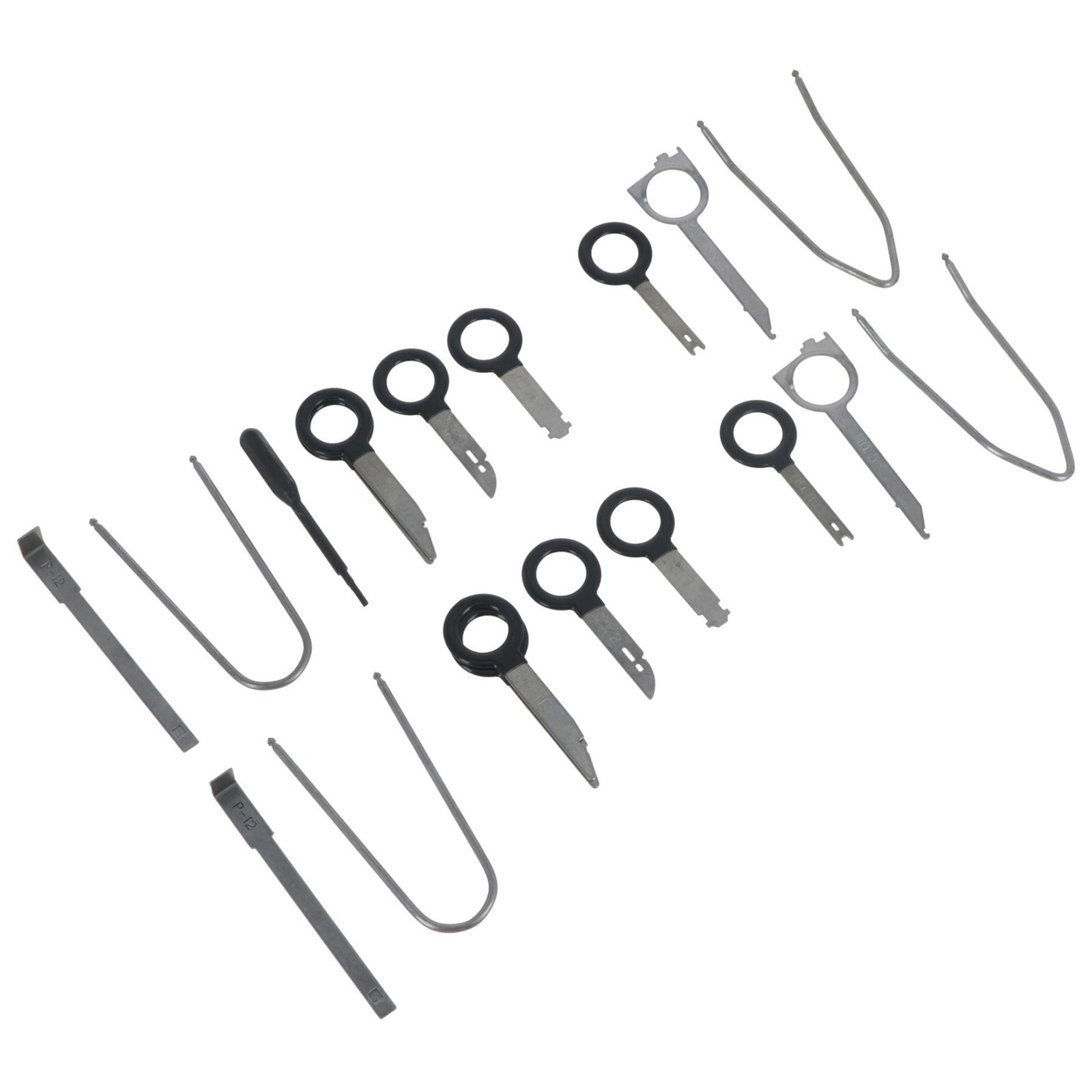 20pc Car Radio Removal Key Pin Tool Stereo Head Unit Audio Tools CD Hook TE881