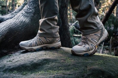 Rockrooster Bedrock Sand 6  Waterproof Hiking Boots Vibram Outsole