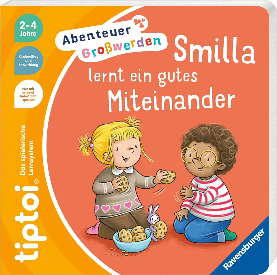 Ravensburger Buch tiptoi Großwerden Smilla lernt ein gutes Miteinander 49307