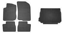 Frogum Fußmattensatz Autoteppich + Kofferraumwanne für Peugeot 2008 I Van CU