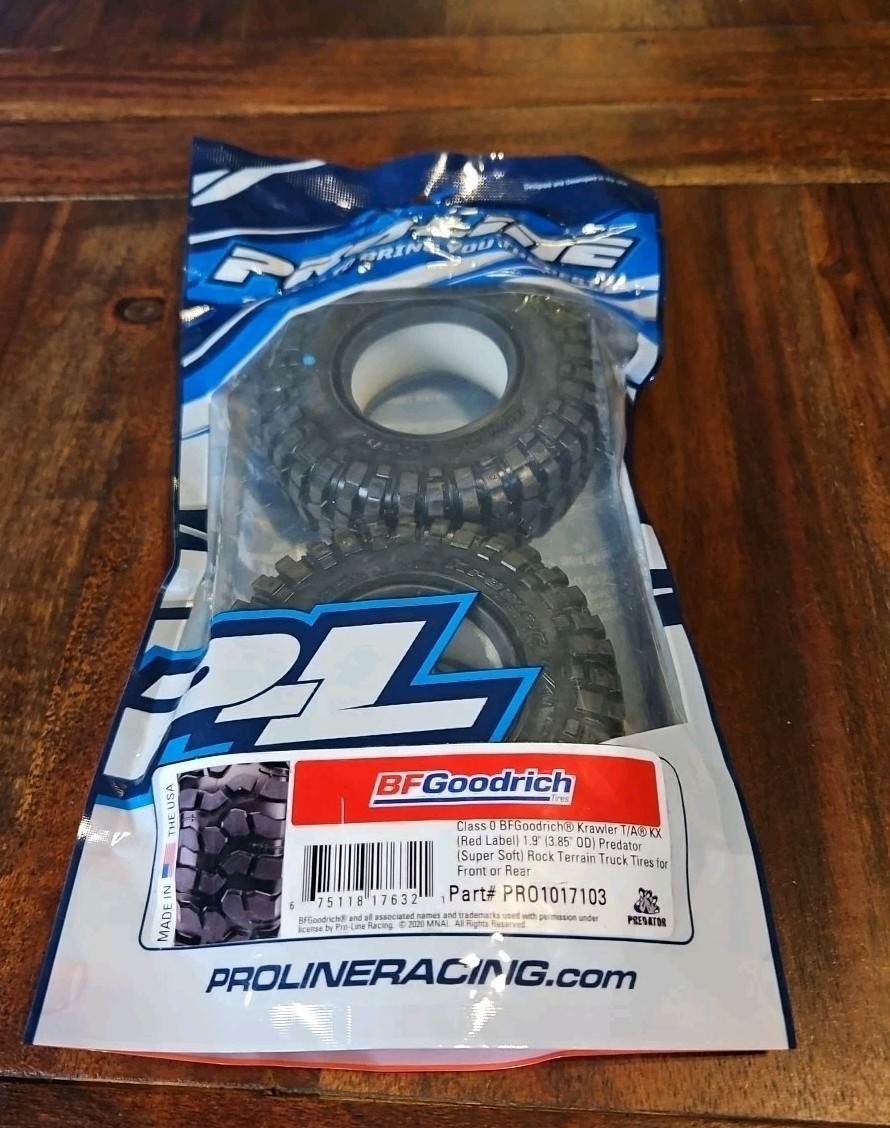Pro Line 10171-03 BFGoodrich Krawler T/A KX Class 0 1.9" Roc