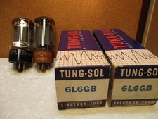 Tungsold 6L6GB Vacuum Tubes 2 Unused New Old Stock Tubes Set