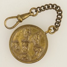 RARE Pocket Watch Chain Chatelaine for Men's fusee duplex repeater tourbillon