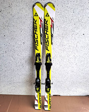 Fischer RC4 Superior Carving-Ski 70 x 130 cm mit Bindung, Gelb/Wei&szlig;/Schwarz