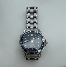 OMEGA Seamaster Professional 007 Quartz Blue Dial 300m Steel Bracelet Date