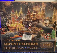 NEW Advent Calendar Christmas Jigsaw Puzzle 1008 Pieces