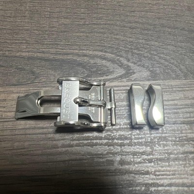 Breguet Marine II 5817st Watch Belt Band Buckle Silver Stailess Steel Genuine