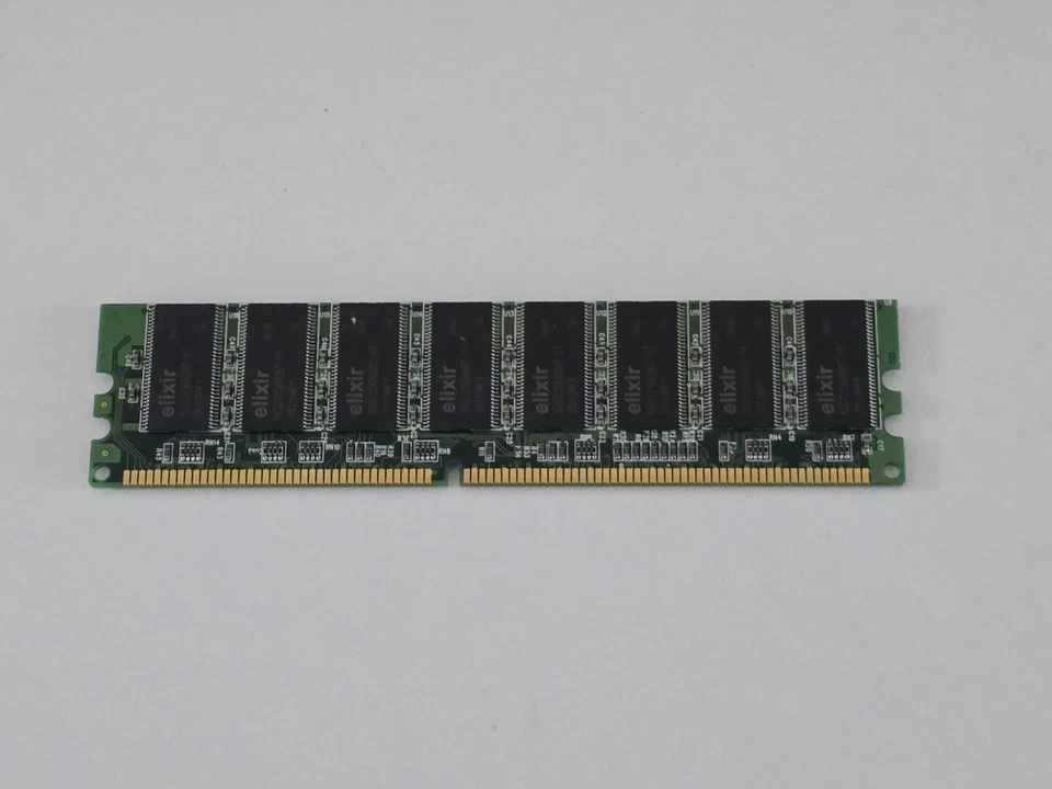 Elixir 512MB PC3200 DDR-400MHz non-ECC Unbuffered CL3 184-Pin DIMM - Image 2 of 2