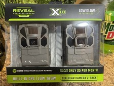 Tactacam Reveal X3.0 Trail Camera - Green; 2 In 1 Pack NEW SEALED FREE SHIPPING