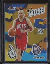 2025-26 Topps Finest JASON KIDD Muse Gold Refractor /50 Brooklyn Nets JA123