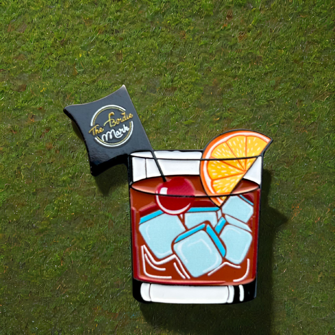 Old Fashioned Magnetic Golf Ball Marker &ndash; Birdie Juice Vibes
