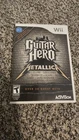 Guitar Hero: Metallica Wii CIB Game Tested Working (Nintendo Wii, 2009)