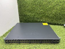 Cisco Catalyst WS-C2960X-48LPS-L 48 Port PoE 4xSFP Ethernet Switch LAN Base #ORA