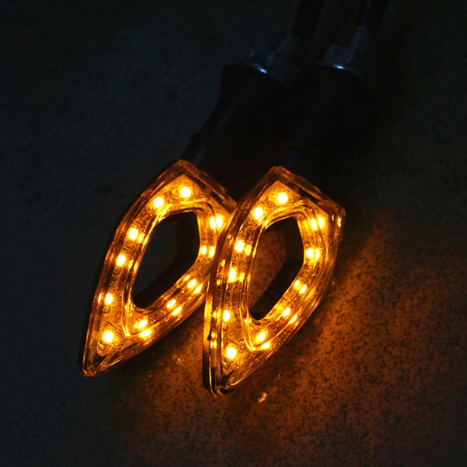 Motorcycle Turn Signal/Indicators Light Lamp 12V For Kawasaki Z750R Z800 ZR1100 Foto 4 de 4