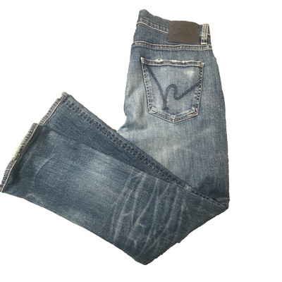 Citizens of Humanity Sid Men Jeans Size 32 W32 L30 Regular Straight Medium Wash