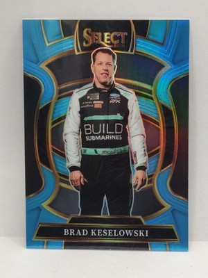 Brad Keselowski 2026 Select Racing Grandstand Blue Prizm Card #15 159/199
