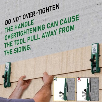 Siding Installation Tool For Home Exterior Wall Panel Construction Projects