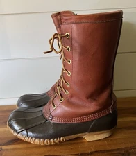 Vintage Danner Duck Boots Mid Calf Leather/Rubber Insulated Men’s Size 8 M