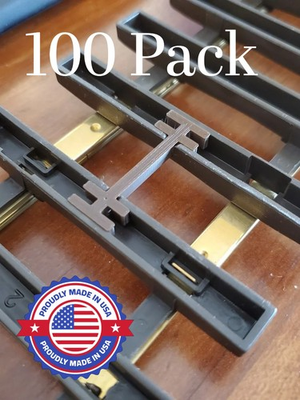 #ad #ad 11500 LGB Track Lock Connector Clips 100 quantity G Scale 100 PACK Best Price $13.99