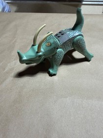 Genuine LEGO Jurassic World Triceratops Figure Dino Olive Green From Set 75918