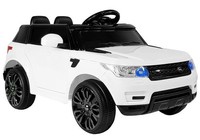 Kinder Elektroauto Kinderauto Rc Eva RäDer Kunstleder Usb MP3 Fernbedienung Weiß