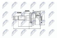 Original NTY Gelenksatz Antriebswelle NPZ-MZ-041 FüR Ford Mazda