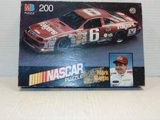 1990 Mark Martin #6 Folgers NASCAR Puzzle Milton Bradley 200 pieces NEW Vintage