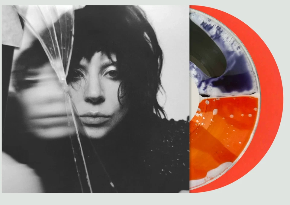 Lady Gaga - Mayhem -Bad World Split Liquid Filled Vinyl 2XLP - Blood Records New - Image 2 of 2
