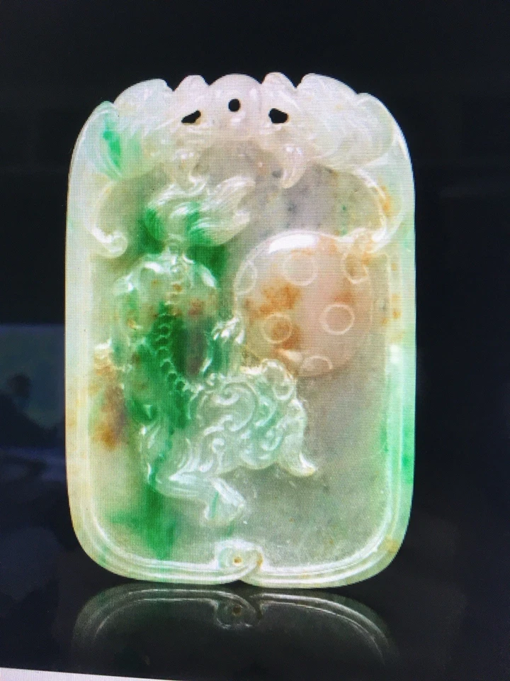 Collares de jadeíta china, ojo de tigre, lapislázuli Foto 4 de 4