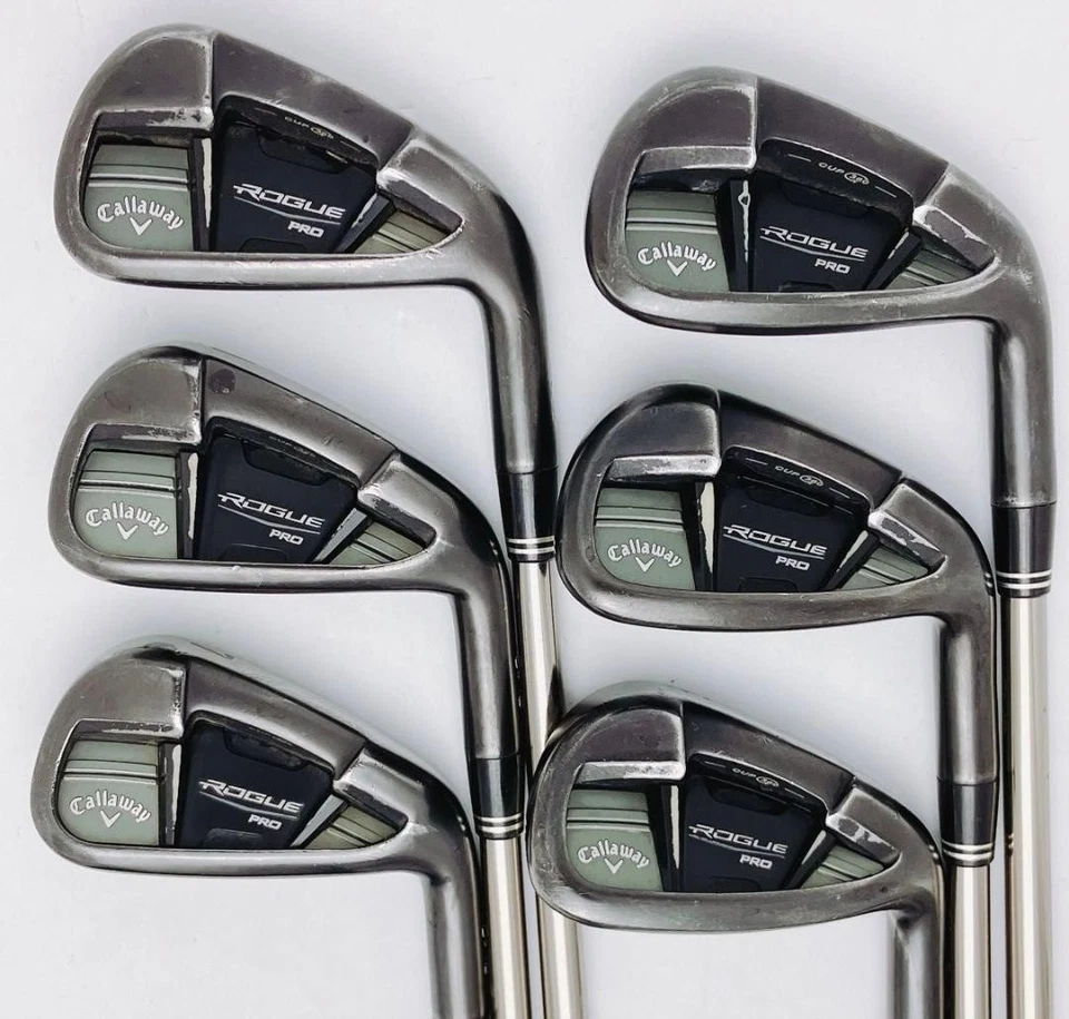 Callaway ROGUE PRO BLACK Irons #5-9,Pw(6Clubs)/ATTAS Carbon/Flex:Stiff - Image 2 of 4