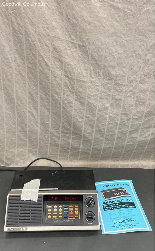 Bearcat 220 Funkscanner