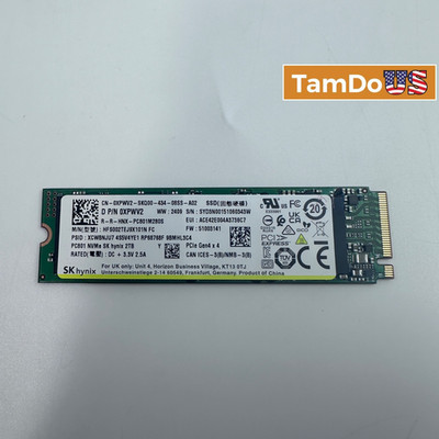 SK Hynix PC801 2TB NVMe M.2 2280 SSD PCIe Gen4 x4