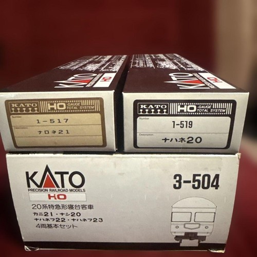 KATO HO Calibre 20 Serie Limited Express Cama Pasajero 4 Coches 516911 | Condition: Used