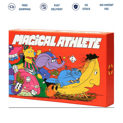 Magical Athlete Family Racing Board Game 2-6 Players Ages 8+ Asmodee