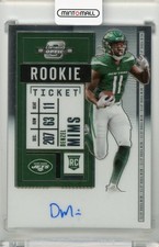 2020 Panini Contenders Optic Denzel Mims Rookie Ticket Autographs Jets