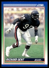 Richard Dent 1990 Score #28 Chicago Bears NFL READ FREE SHIPPING AutographDen
