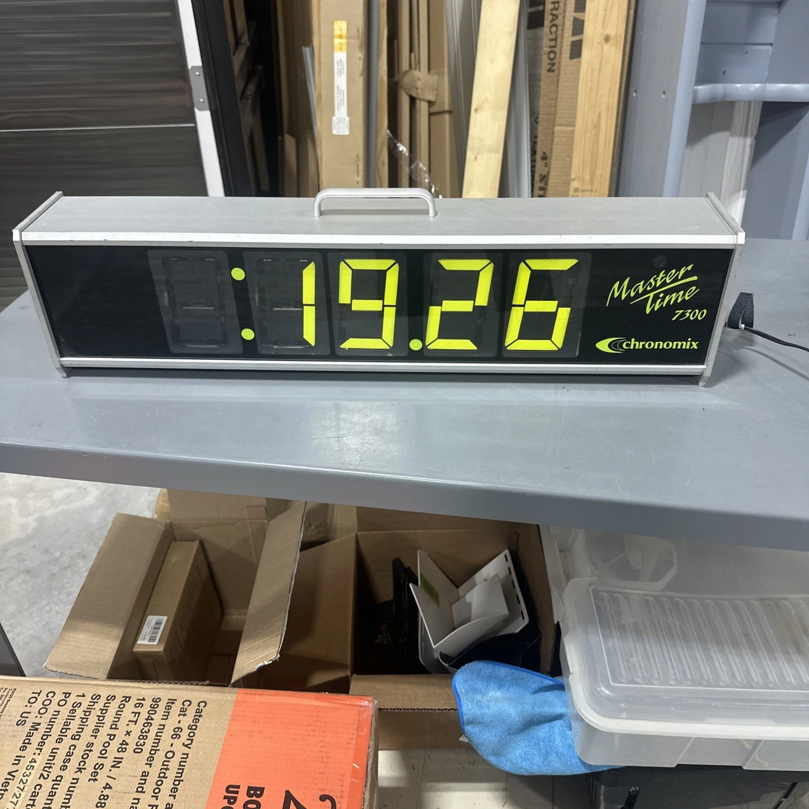 Chronomix master Time 7300 Series with remote programable timer race