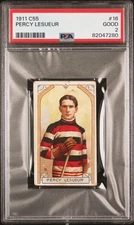 1911 C55 PERCY LESUEUR 16 GOOD PSA 2 HOCKEY ITALY