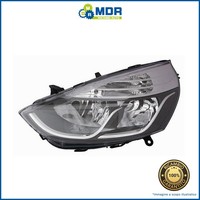 Scheinwerfer Vorne Links Schwarz Mit Chromrand FüR Renault Clio 12>16