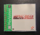 Metal Gear Solid Sony PlayStation PS1 - 2 Discs Greatest Hits