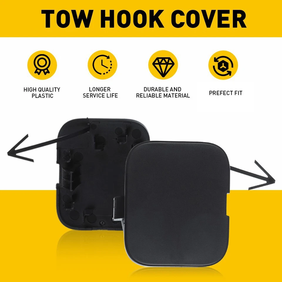 Nuevo parachoques delantero ojo de remolque gancho cubierta tapa apto para Nissan Sentra 2013-2015 Foto 3 de 4