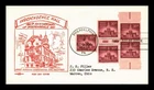 DR JIM STAMPS US COVER INDEPENDENCE HALL FDC HAND CANCEL PENT ARTS CACHET