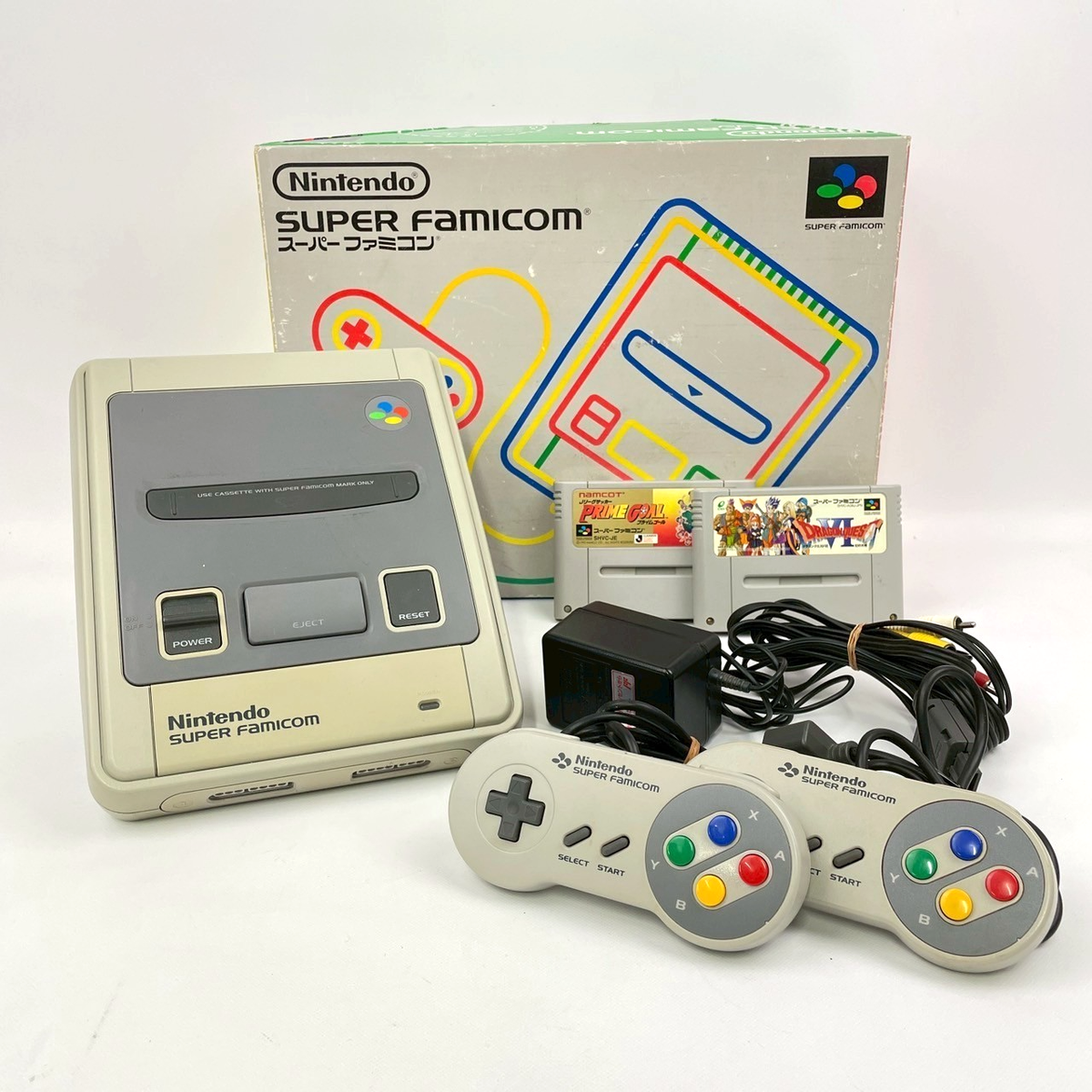 Nintendo Super Famicom SFC Console Controller Game Software