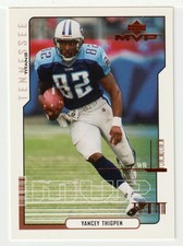 Yancey Thigpen - Tennessee Titans (NFL Football Card) 2000 UD MVP # 177 - Mint