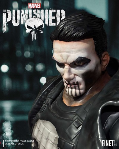 Custom The Punisher Life Size Statue | Custom 3D Print Resin Fiberglass Mancave - Picture 3 of 9