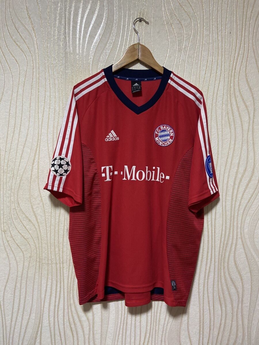BAYERN MÜNICH 2002 2003 HOME FOOTBALL SHIRT SOCCER JERSEY BAYERN MÜNICH 2002 2003 HOME FOOTBALL SHIRT SOCCER JERSEY