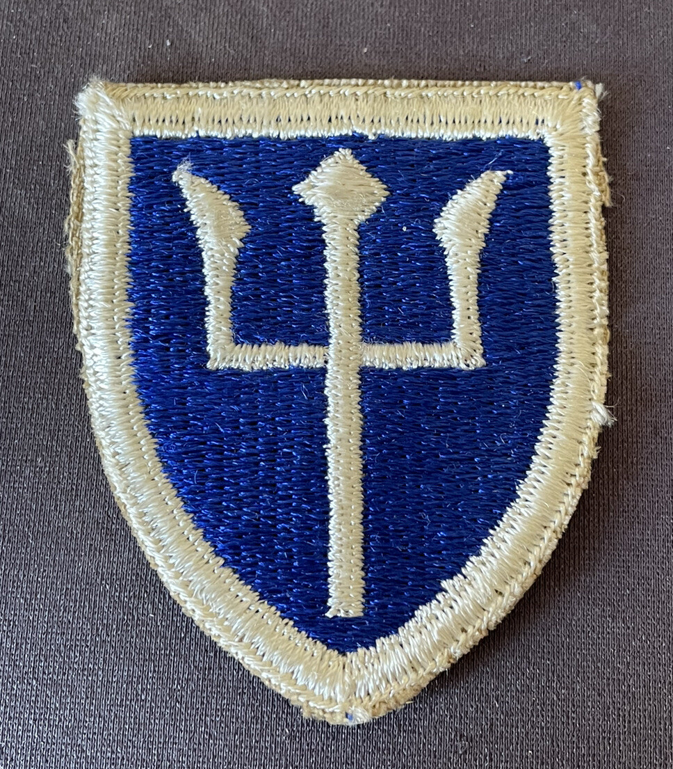 World War II US Army 97th INFANTRY Division Patch Trident